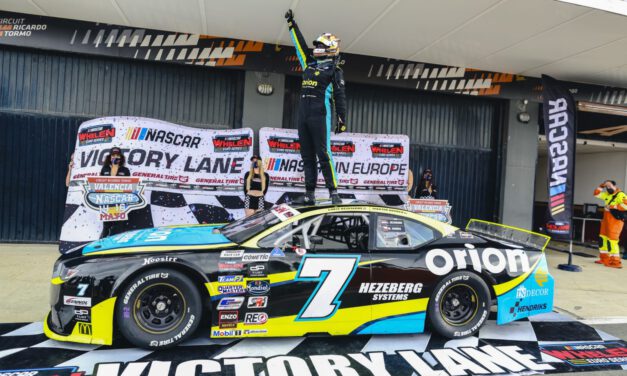 NASCAR: Martin Doubek dvakrát vítězí ve&nbsp;Valencii