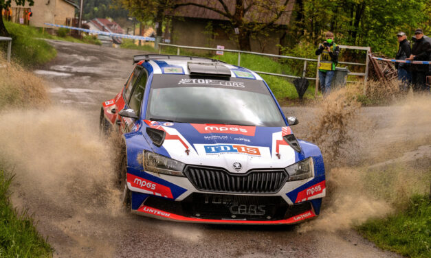 Rallysprint Kopná – Erik Cais s&nbsp;Jindřiškou Žákovou vyhráli