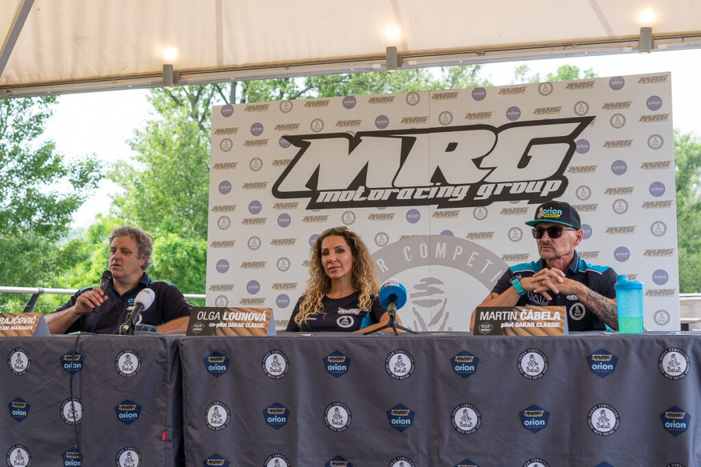 Věra Lounová a Martin Čábela, nový posádka ORION Moto Racing Group pro Dakar 2022