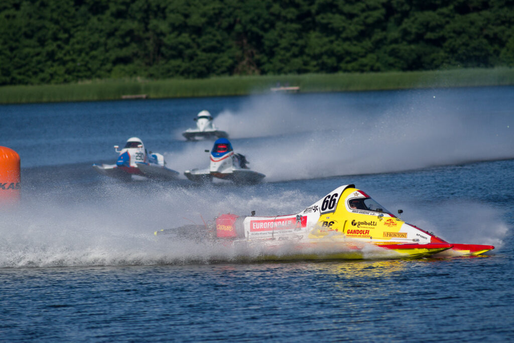 #66 ROSSI Giuseppe (ITA), Heat 2 F500, UIM – mistrovství Evropy motorových člunů Chodzież 2021, Polsko