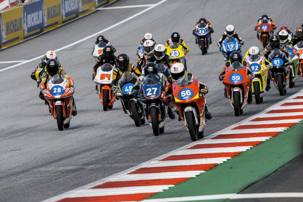 #59 Jakub Gurecký a #56 Kocourek Jonáš na trati, Red Bull Ring 2021