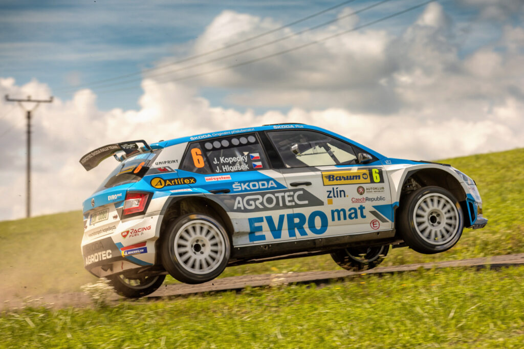 #6 Kopecký Jan, Hloušek Jan, Škoda Fabia Rally2 evo, Agrotec Škoda Rally Team