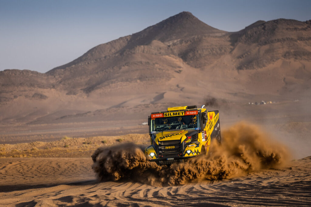 #500 Macík, Tomášek a Švanda, Iveco, Big Shock Racing, Rallye du Maroc 2021