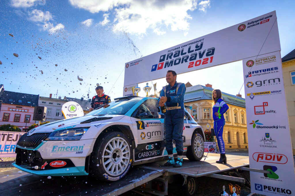 #2 Odložilík Roman, Černohorský Petr, Škoda Fabia Rally2 evo