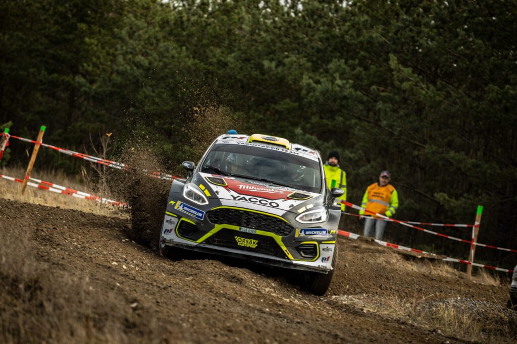 Erik Cais, Jindřiška Žáková, CZE, Orsák Rallysport, Ford Fiesta Rally2, Lausitz Rallye 2021