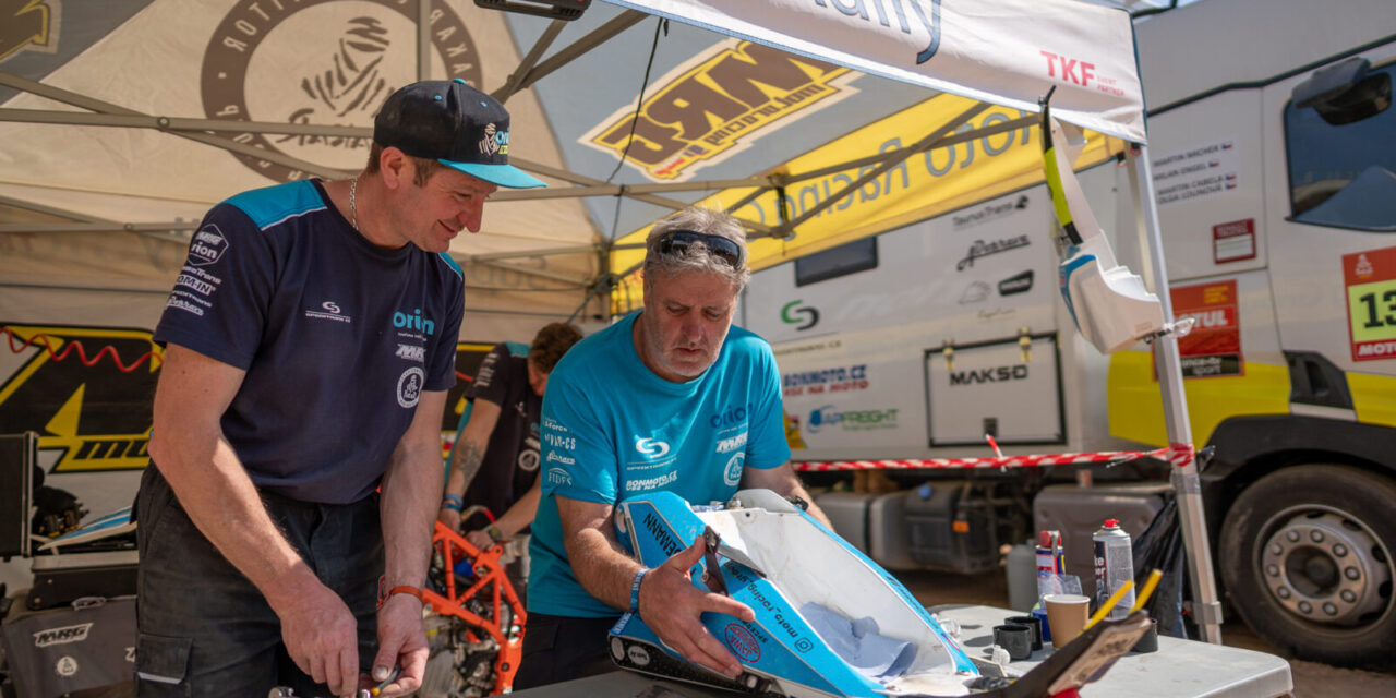 Dakar: Český motocyklový tým ORION – MRG ohlásil vstup do&nbsp;šampionátu dálkových rallye