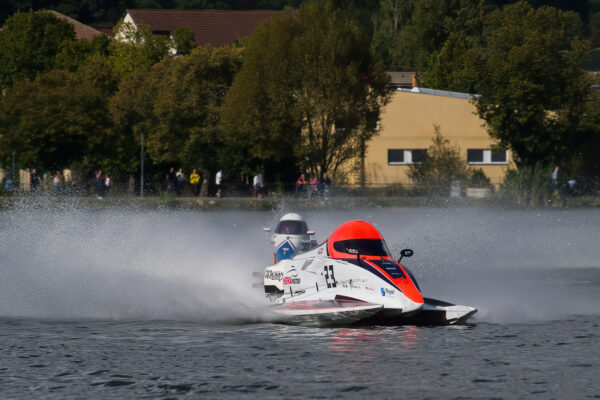 HENCZ Robert (SVK), 1. závodní jízda F500, UIM – mistrovství světa člunů Jedovnice 2020