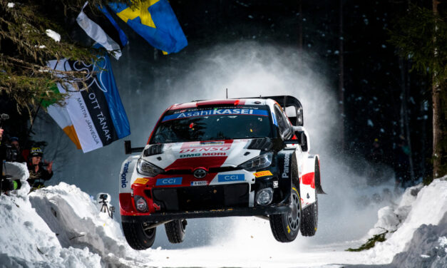 WRC: Švédská rallye pod&nbsp;taktovkou Rovanperäho Toyoty