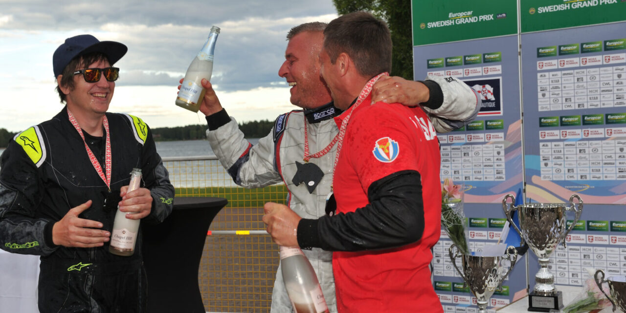 HydroGP: Robert Hencz vítězí ve&nbsp;F500 na&nbsp;Grand Prix Švédska