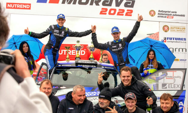 Rally Morava – spanilá jízda Adama Březíka pokračuje