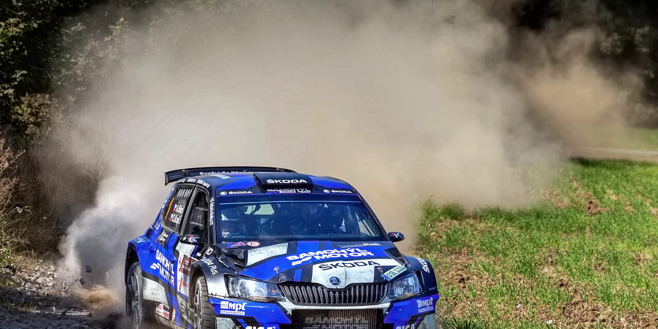 Adam Březík a&nbsp;Ondřej Krajča ovládli 30. Rally Vyškov 2022