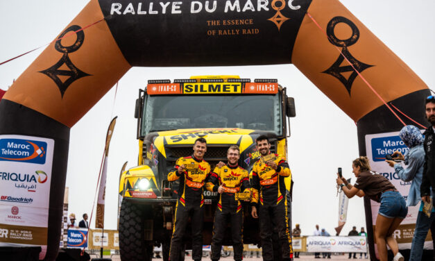 Macík vyhrál Rallye du Maroc, nový kamion Čenda se osvědčil