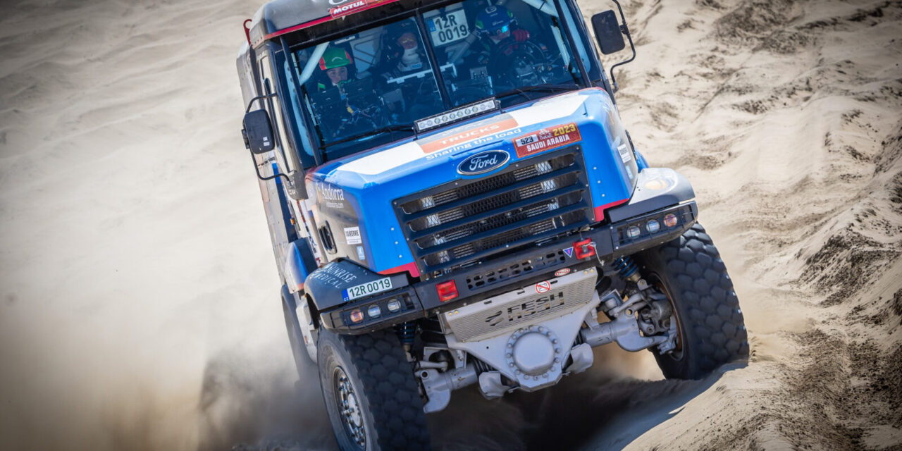 Dakar/2: Ostravský tým Fesh Fesh pokračuje už jen se dvěma kamiony