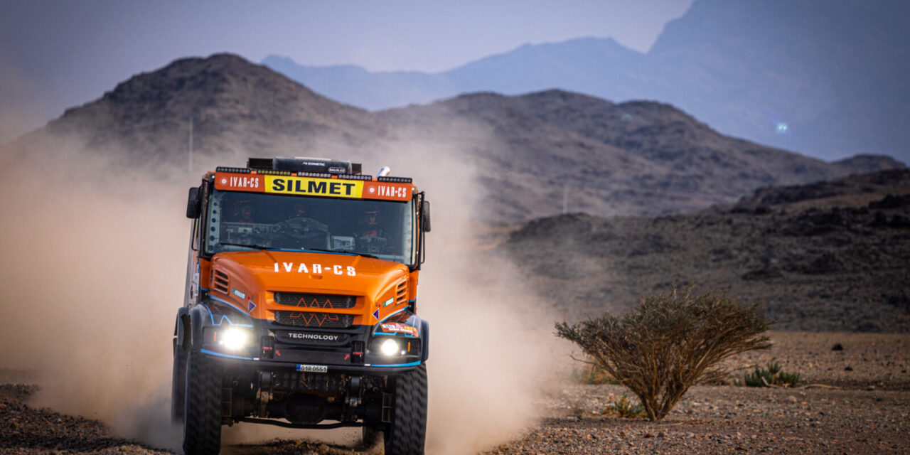 Dakar/9: Macíka v poušti uvěznila řeka, přesto udržel 4.&nbsp;celkové místo