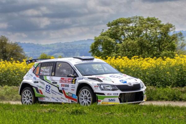 #5 Štajf, Rajnoha (Škoda Fabia R5)