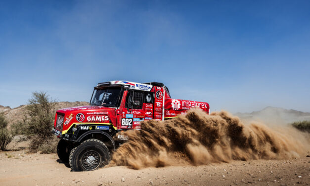 Dakar 2024/9: Aleš Loprais se vrací po náročné etapě na druhou příčku