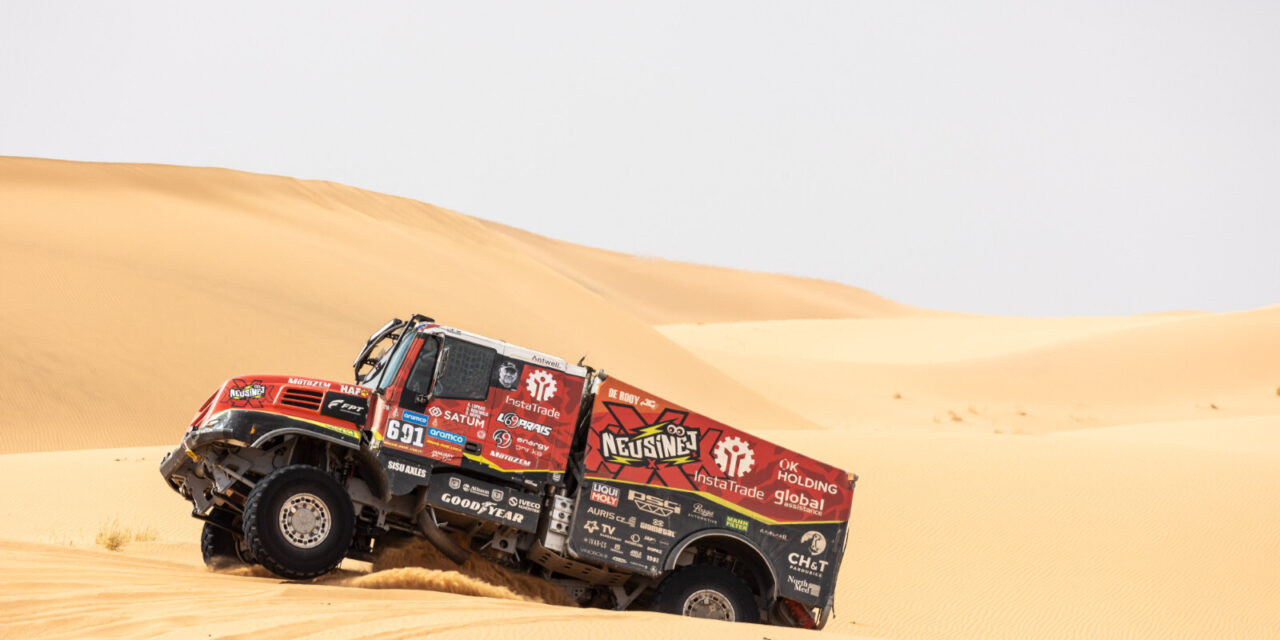 Dakar 2025: Díky etapovému stříbru má Loprais na&nbsp;dosah druhé místo i&nbsp;celkově